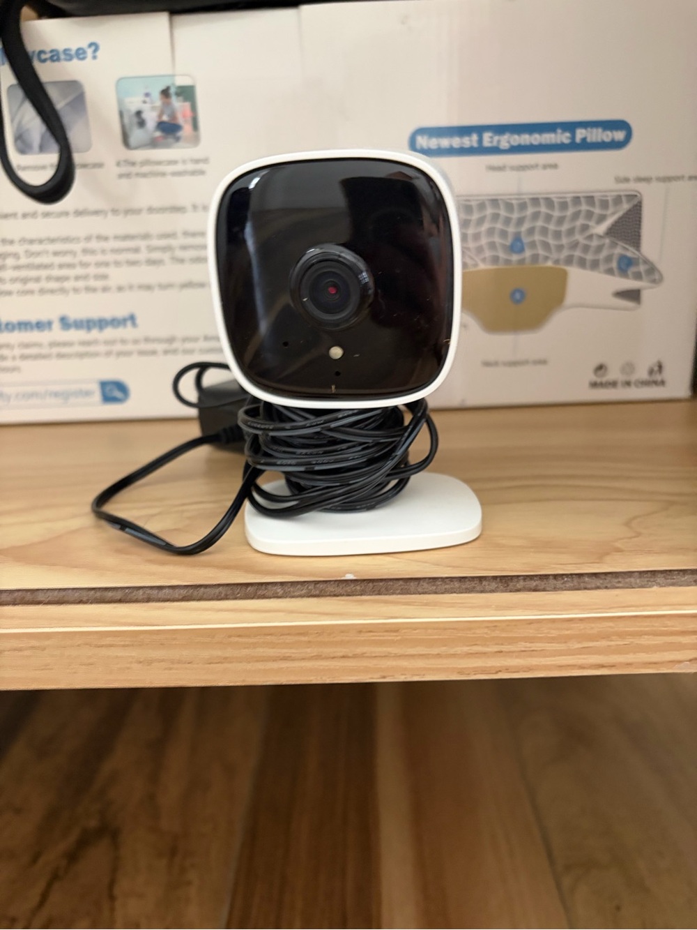 Tapo White & Black Security Webcam - Indoor Camera